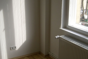Apartment building renovation radiator